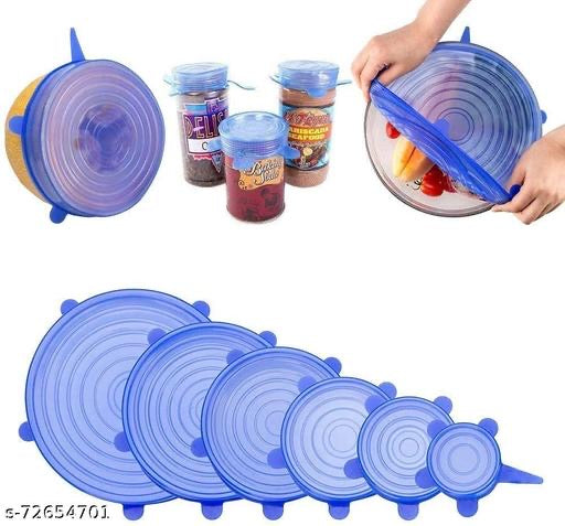 Food Sealing Clips & Lids – Pack of 5