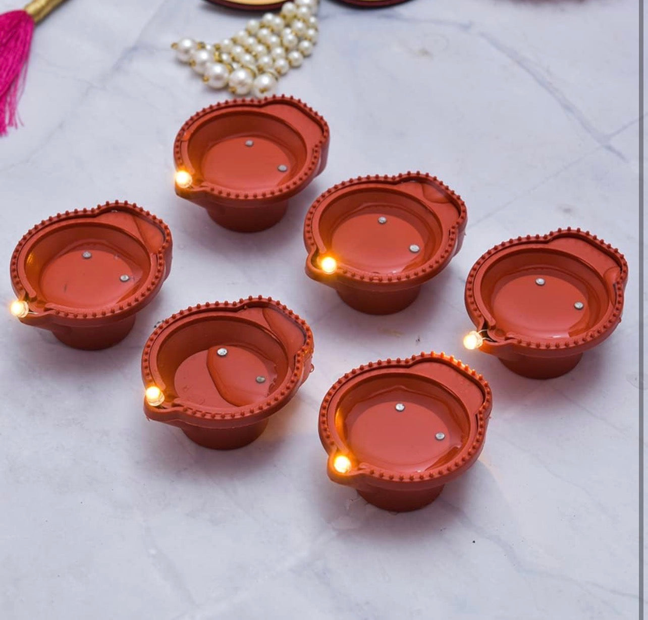 Water Sensor Diya pack of 24