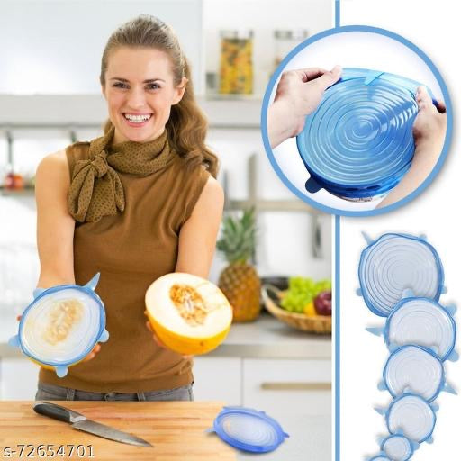 Food Sealing Clips & Lids – Pack of 5