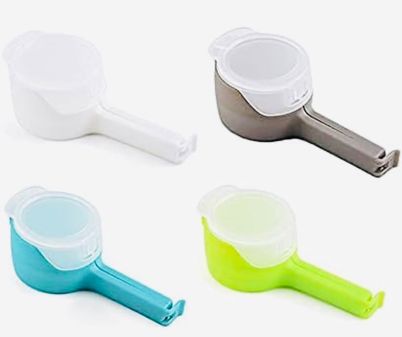 Sealing Clip with Pour Spout (4 piece)